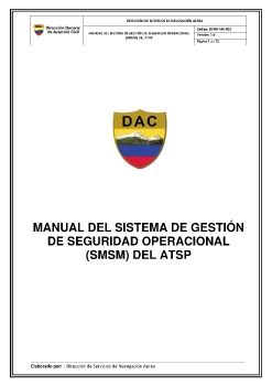 MANUAL DEL SISTEMA DE GESTIÓN_ATSP