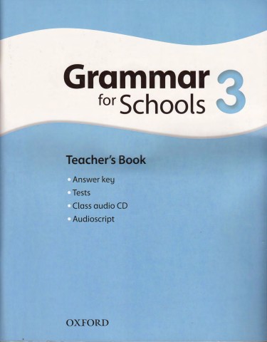 grammar for schools 3 teachers book