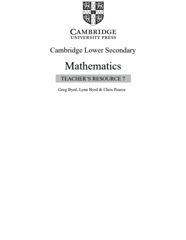 tb7 cambridge lower secondary math tr 7