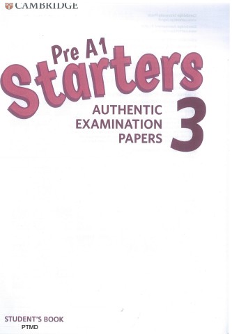 starters 3 student's book