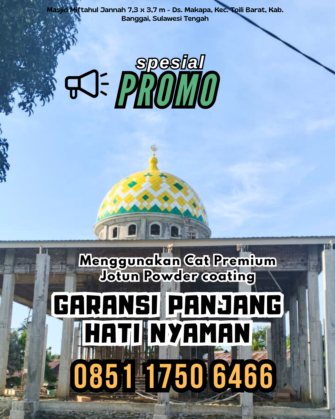 Kubah Tanpa Perantara. di Kec. Deli Tua