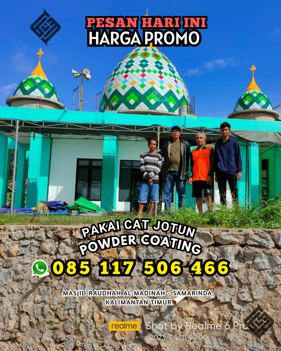 Jual Kubah Minimalis, Dekat Tebet. WA 085 117 506 466