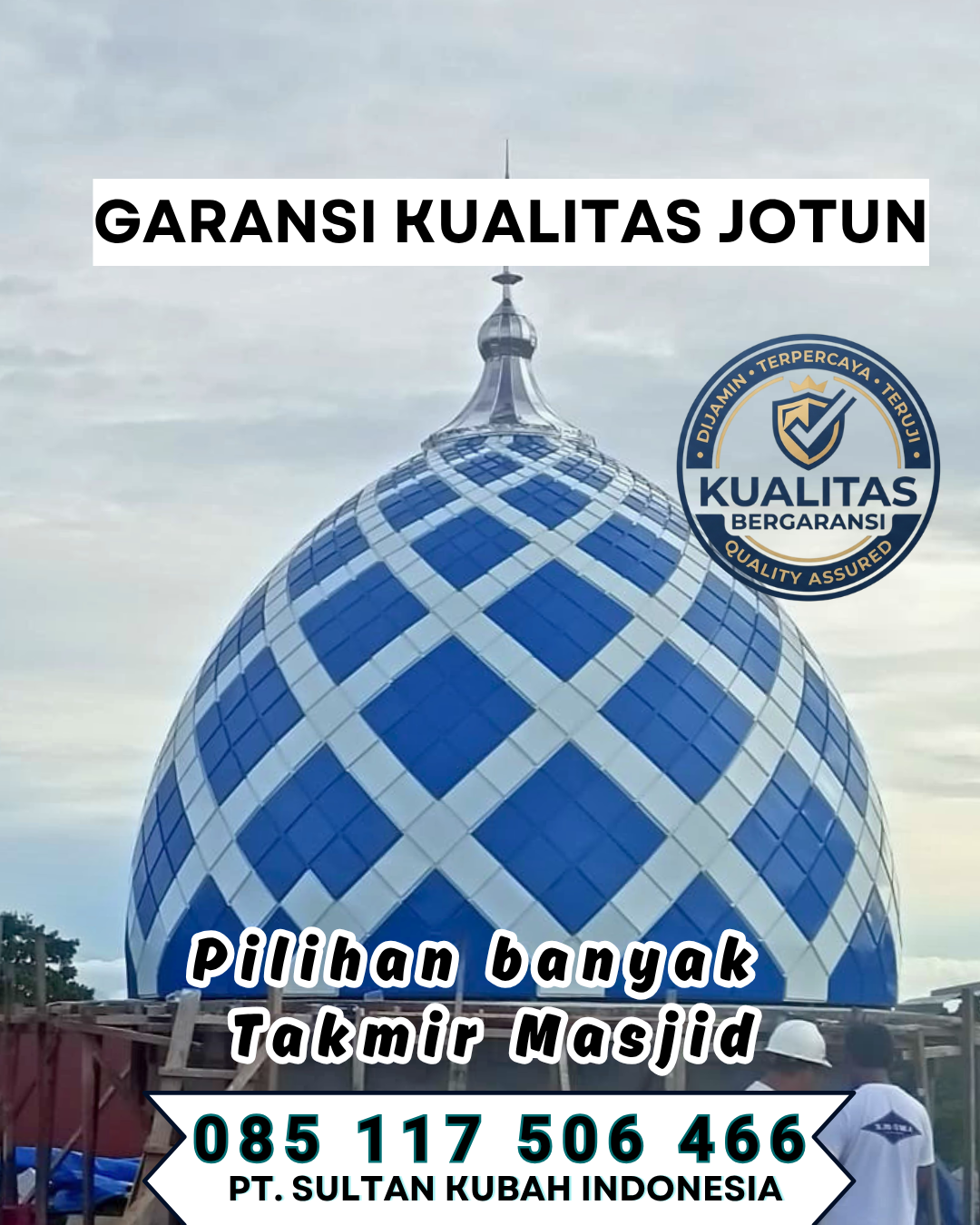 Kubah Masjid Harga Terjangkau - Asemrowo
