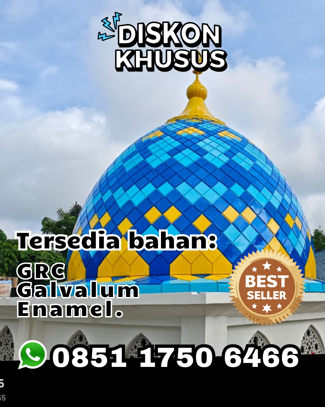 Kubah Masjid Harga Terjangkau - Pasirian