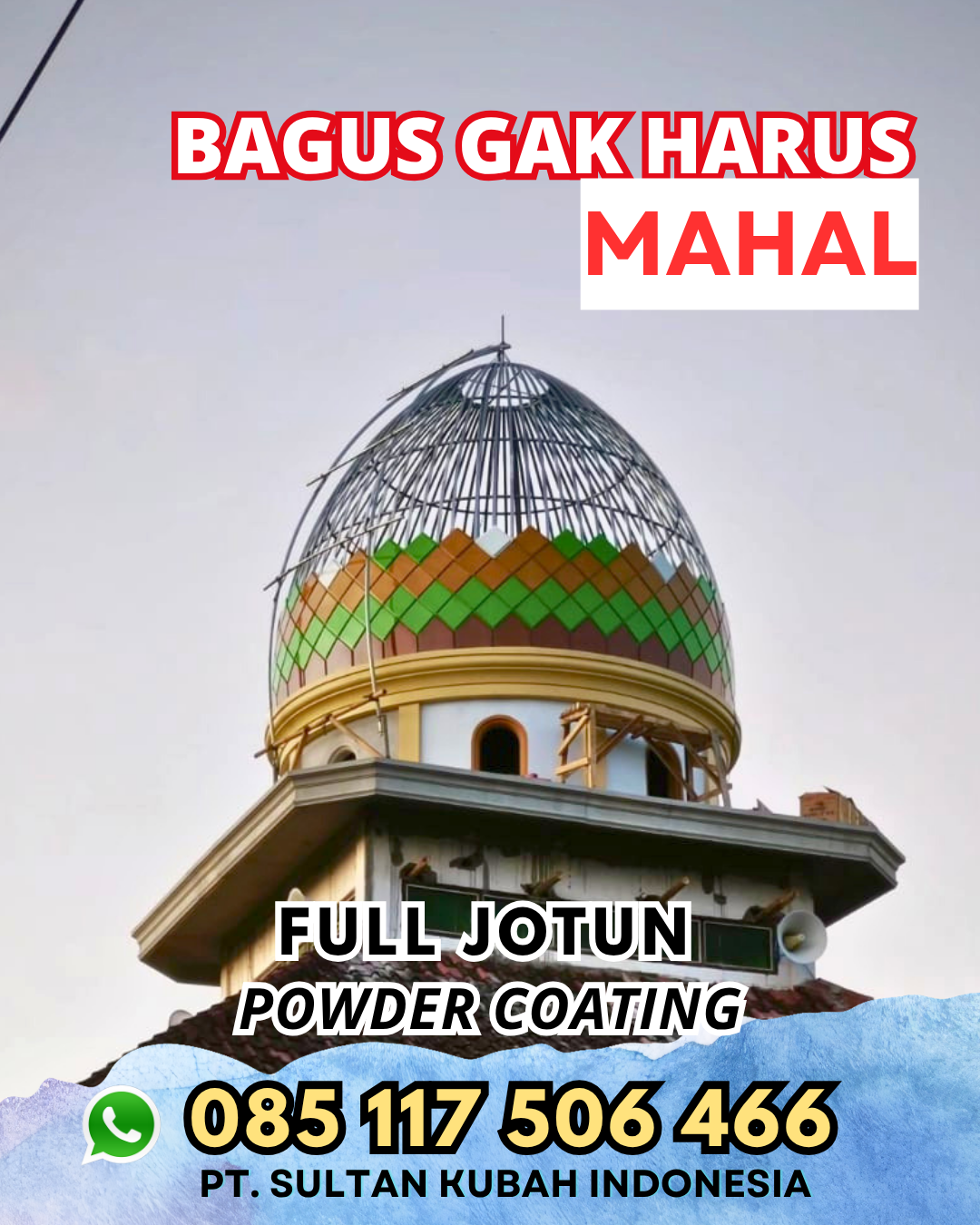 Kubah Masjid Bergaransi - Menganti, Gresik