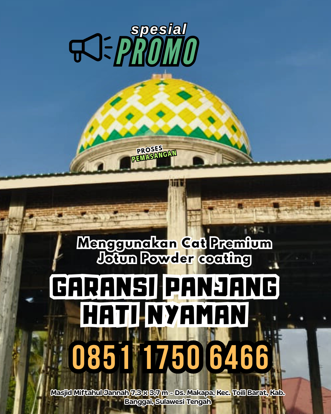 Konsultan Pembuatan Kubah Desain Modern. di Kec. Kutalimbaru