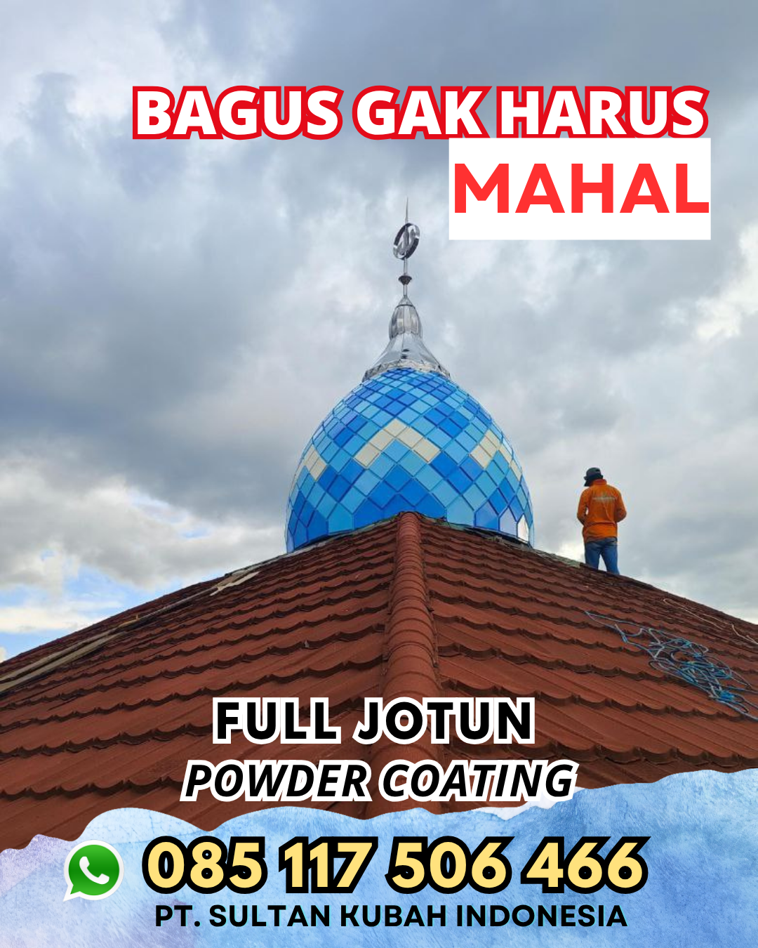 Kubah Masjid Desain Modern - Batuan