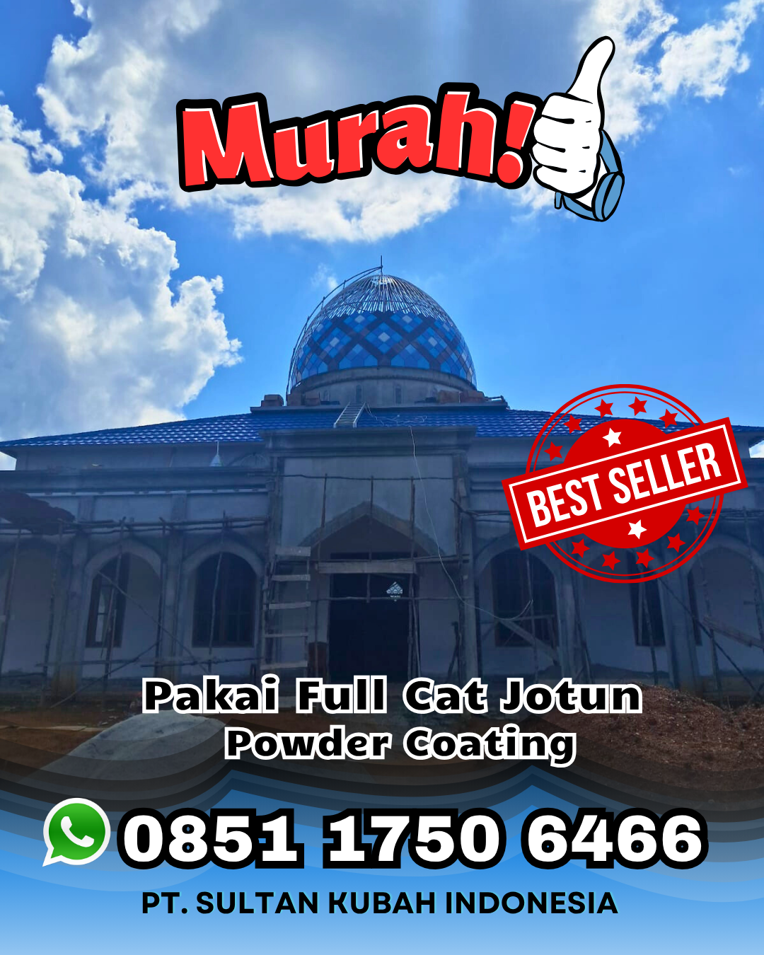 Solusi Kubah Masjid Terbaik Harga Pabrik - Karangjaya, Tasikmalaya