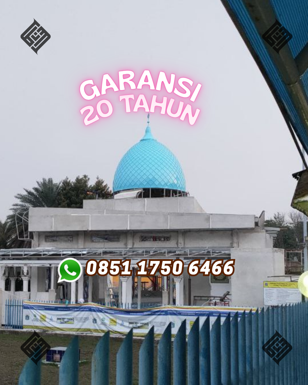 Ahlinya Kubah Masjid Berkualitas - Dairi, Sumut