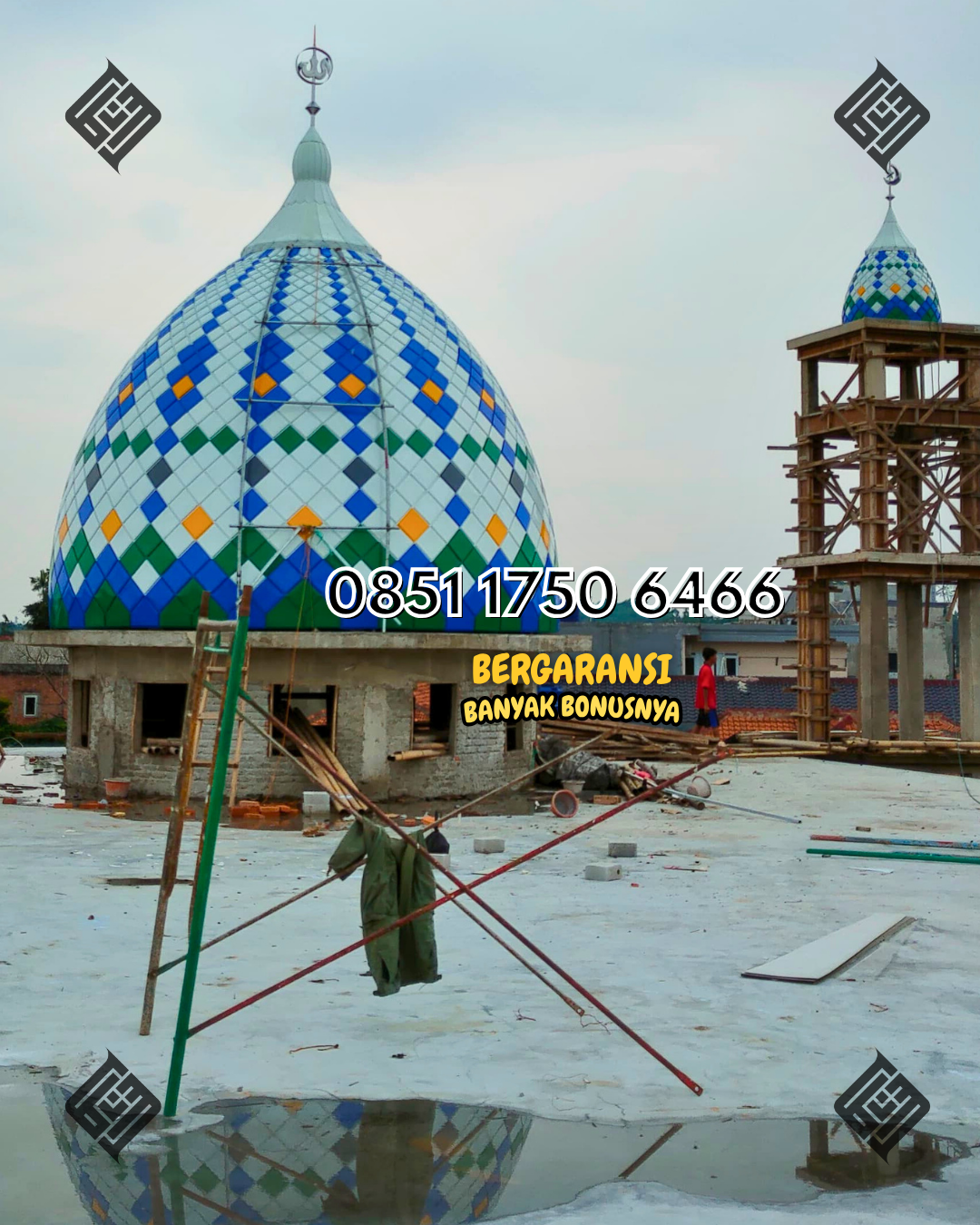 Kubah Masjid Harga Terjangkau - Nunukan, Kaltara