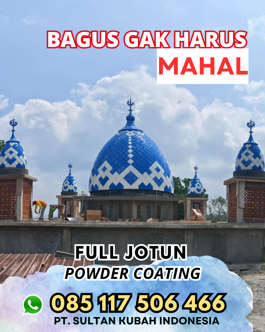 Spesialis Kubah Masjid - Borobudur, Magelang