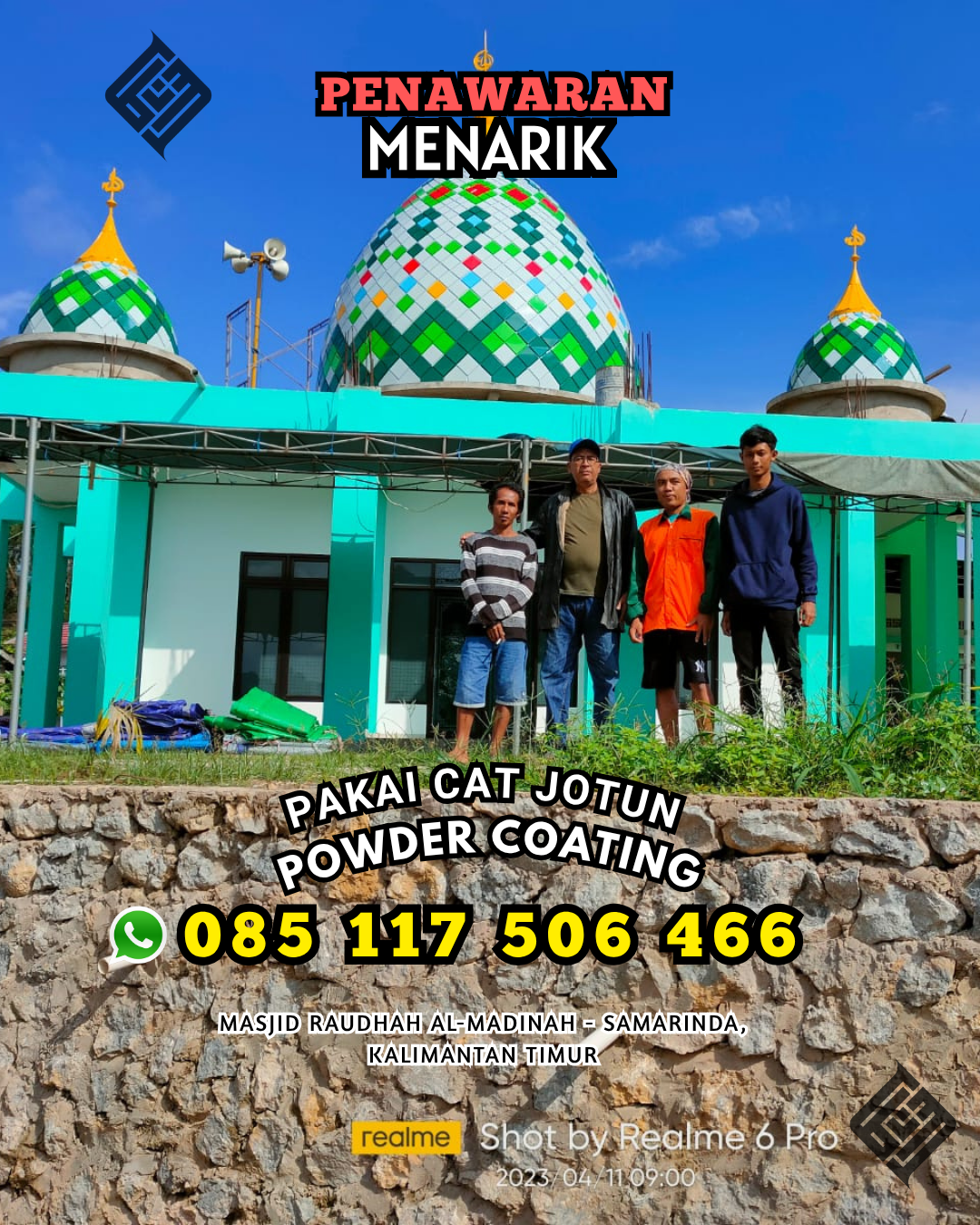 Pabrik Kubah Moderen , Dekat Cilandak. WA 085 117 506 466
