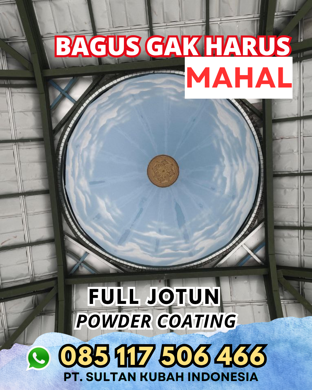 Kubah Masjid Berkualitas Premium - Bluto