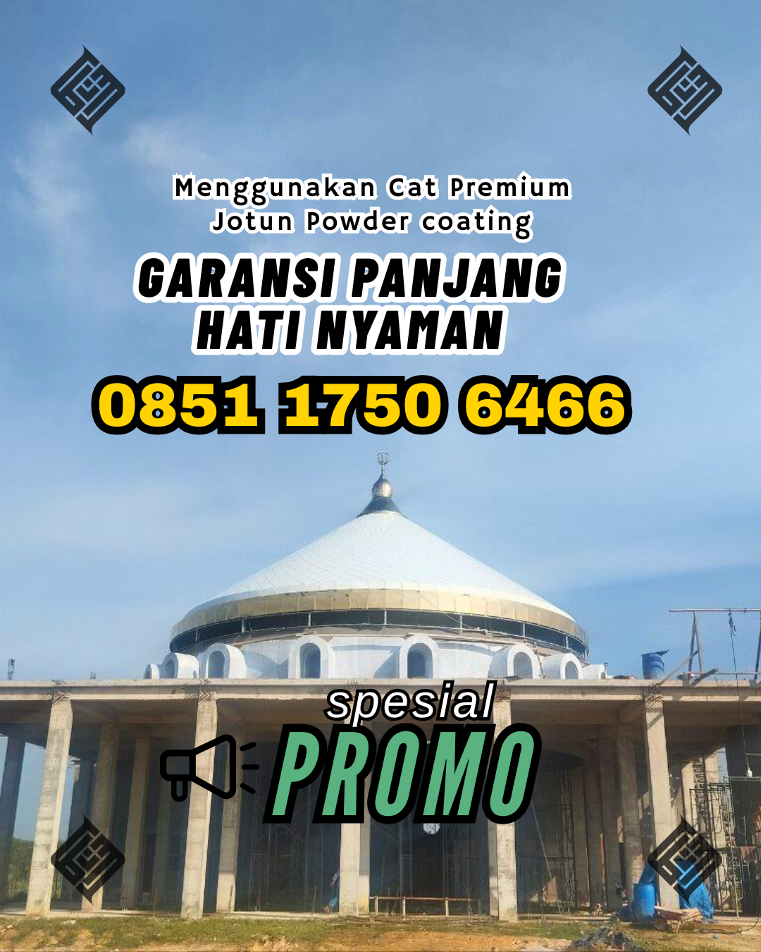Kubah Masjid Modern Harga Spesial - Bulungan, Kaltara