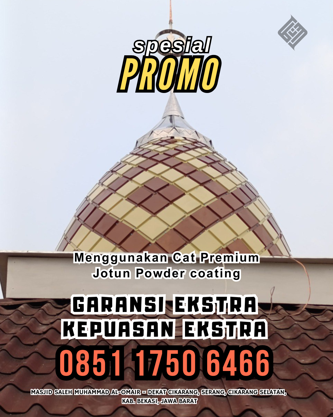 Ready!! Kubah Berkualitas. melayani daerah Kulim, WA: 0851 1750 6466