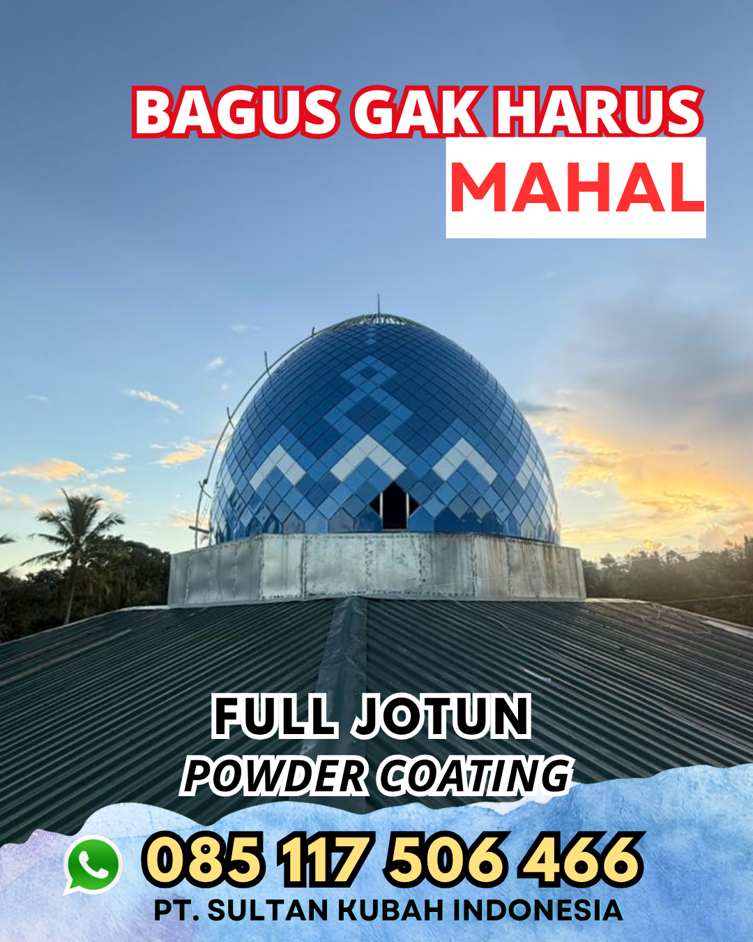Ahlinya Kubah Masjid Berkualitas - Wringinanom, Gresik