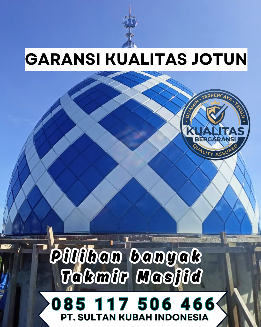 Kubah Masjid Modern Harga Spesial - Sambikerep