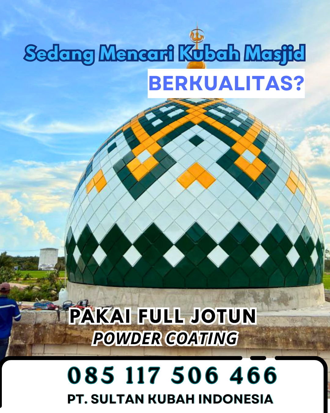 Kubah Masjid Modern - Kabuh