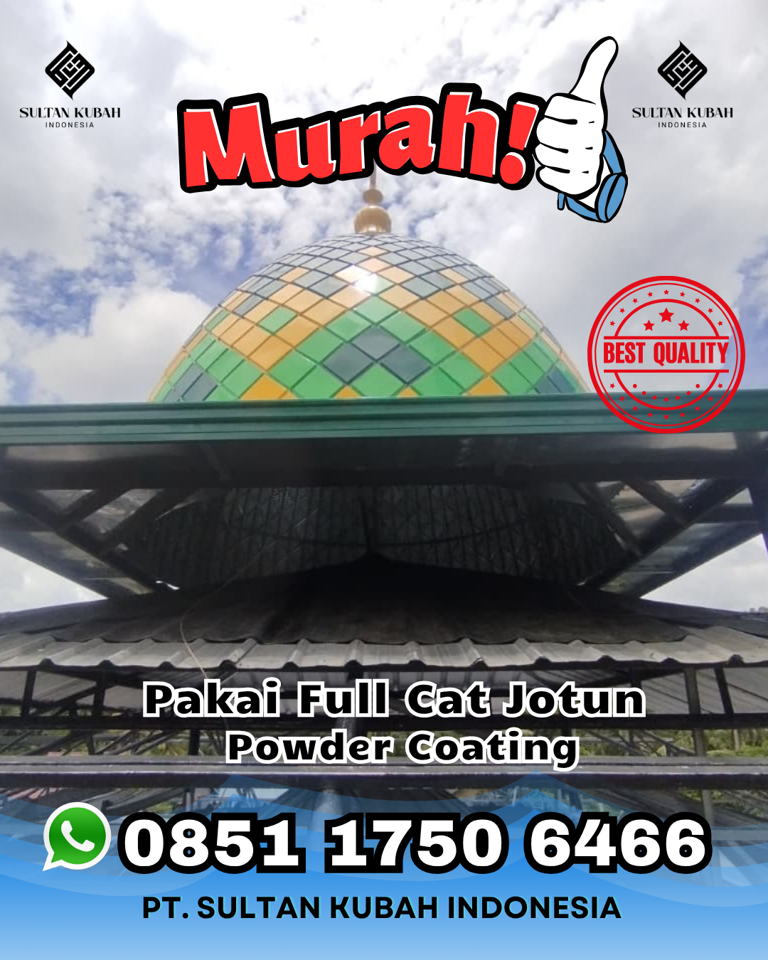 Kubah Masjid Modern Harga Spesial - Gunungtanjung, Tasikmalaya