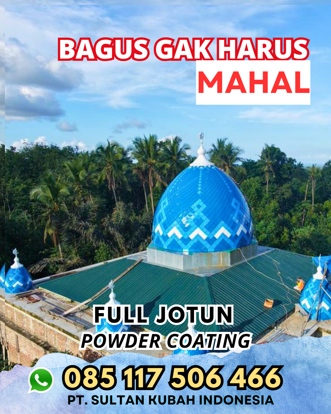 Pabrik Kubah Masjid Terpercaya - Ngablak, Magelang