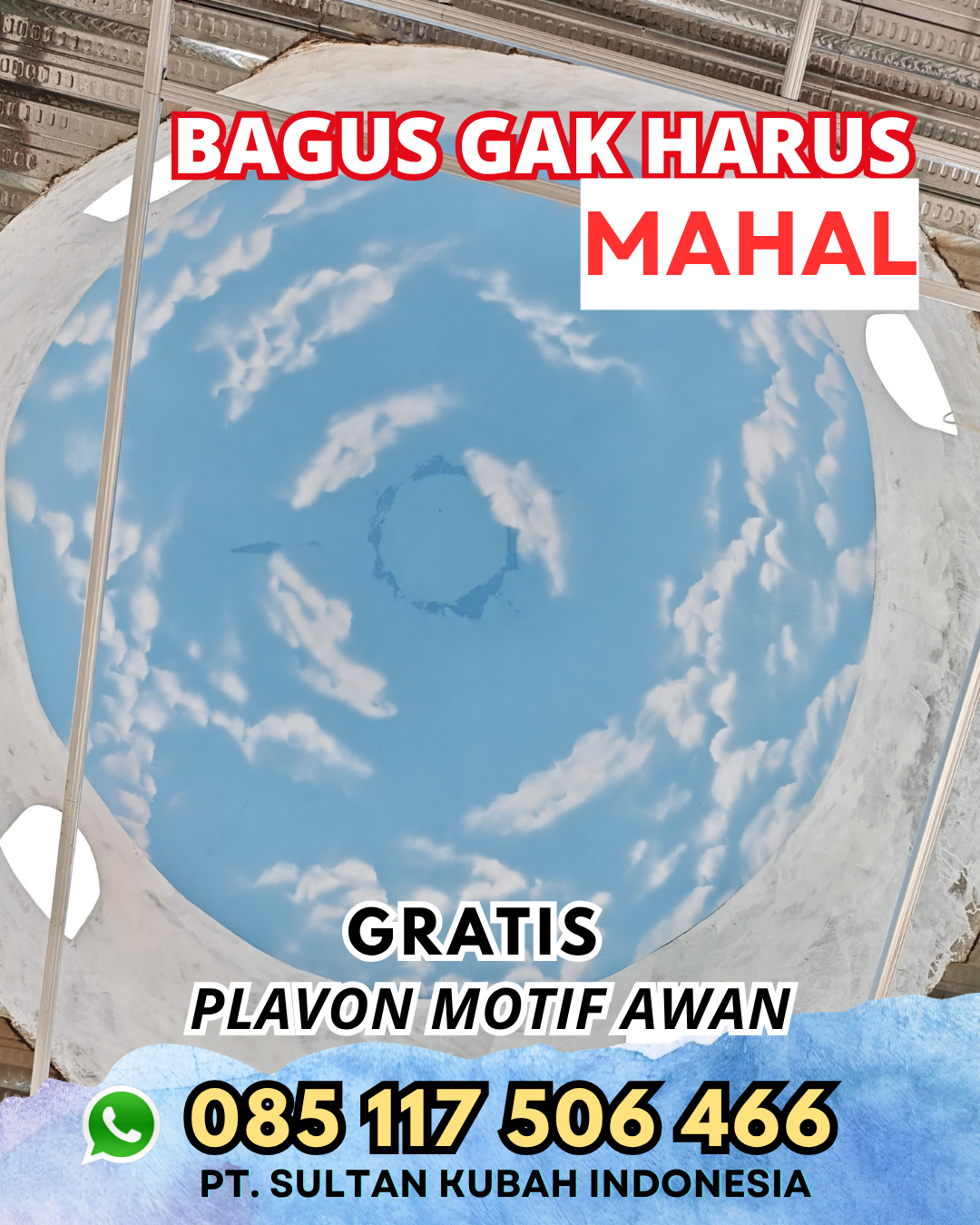 Kubah Masjid Berkualitas Premium - Selagai Lingga, Lampung Tengah