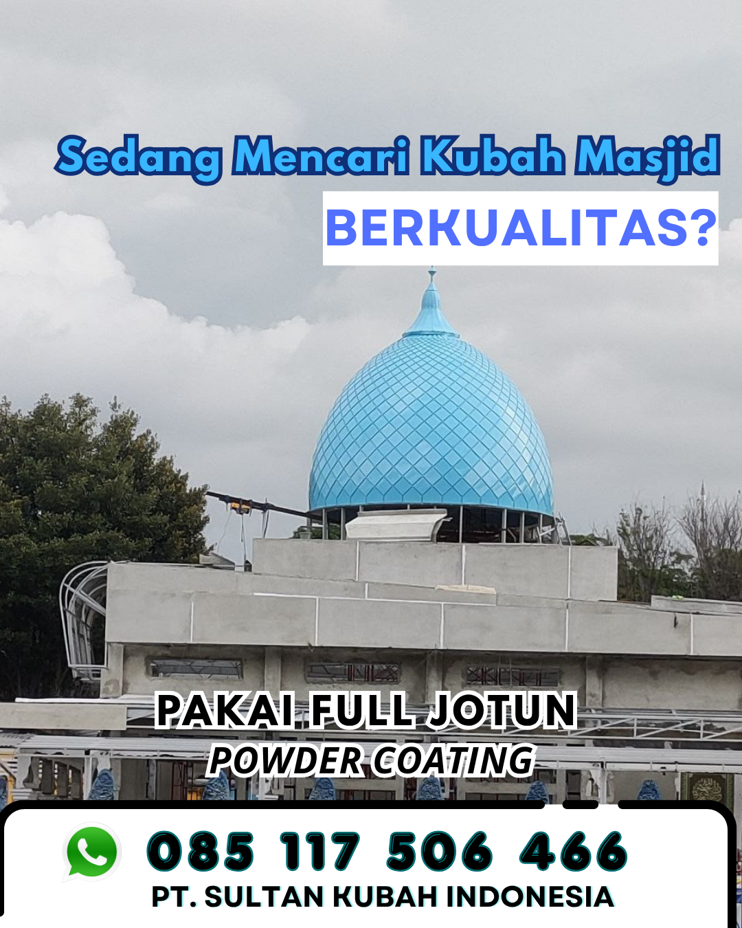 Pabrik Kubah Masjid Terpercaya - Panarukan