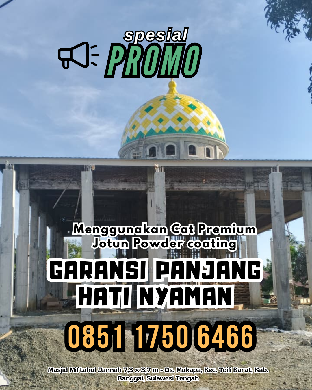 Kubah Harga Murah. di Kec. Galang