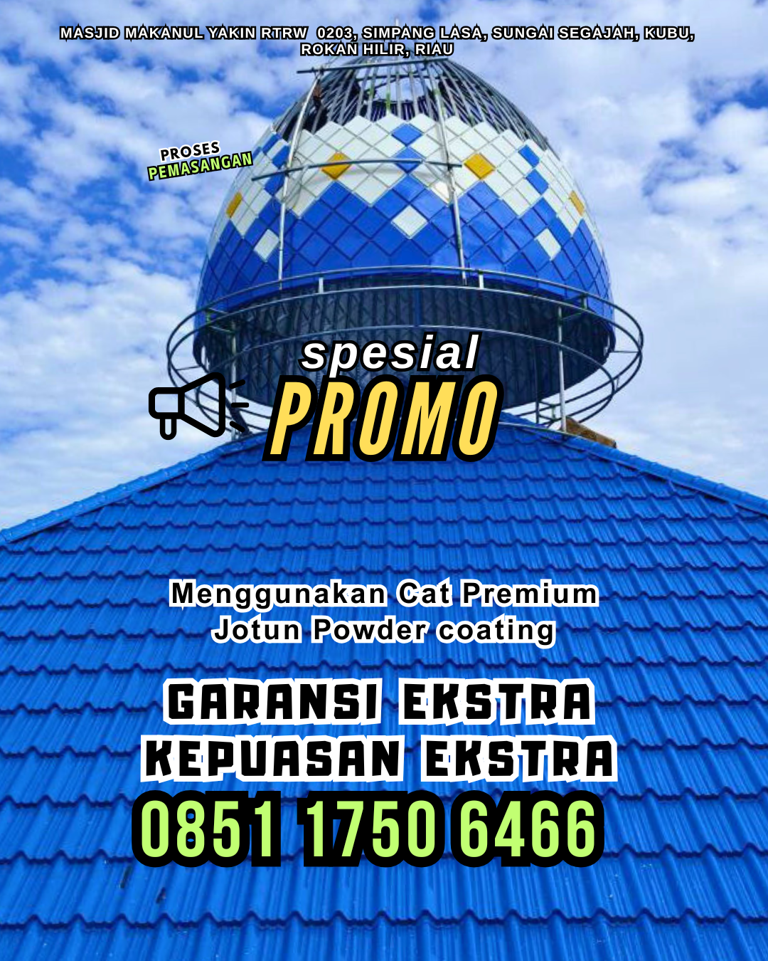 Spesialis Kubah Masjid - Simpang Empat, Berastagi