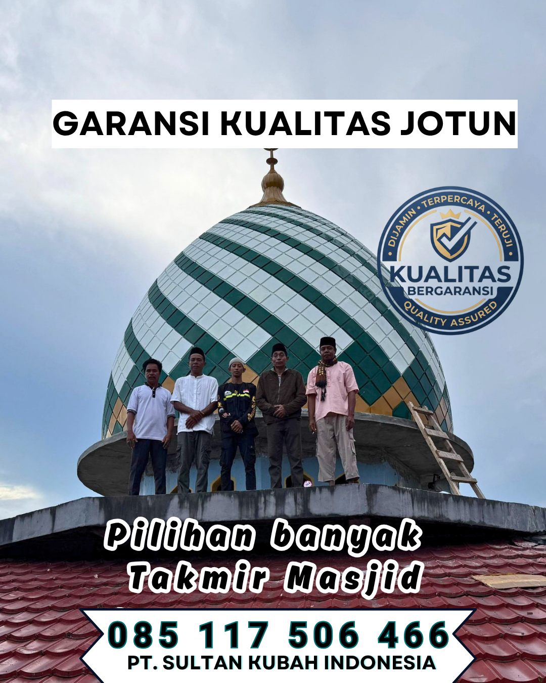 Kubah Masjid Berkualitas Premium – Maospati, Kab. Magetan