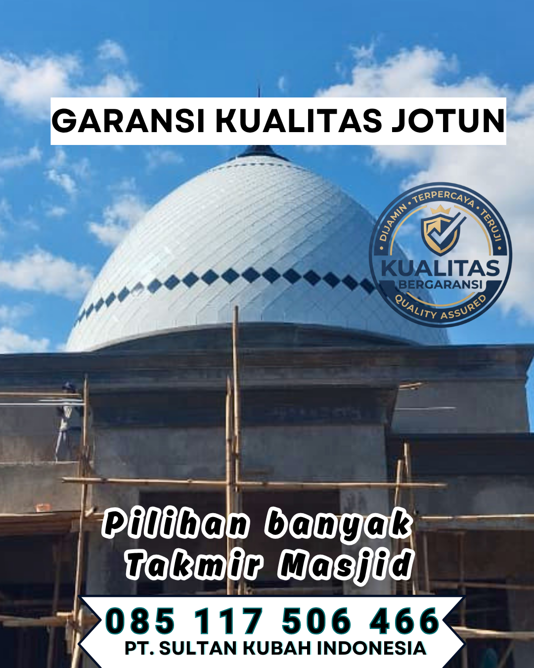 Kubah Masjid Harga Spesial – Ngasem, Kab. Kediri