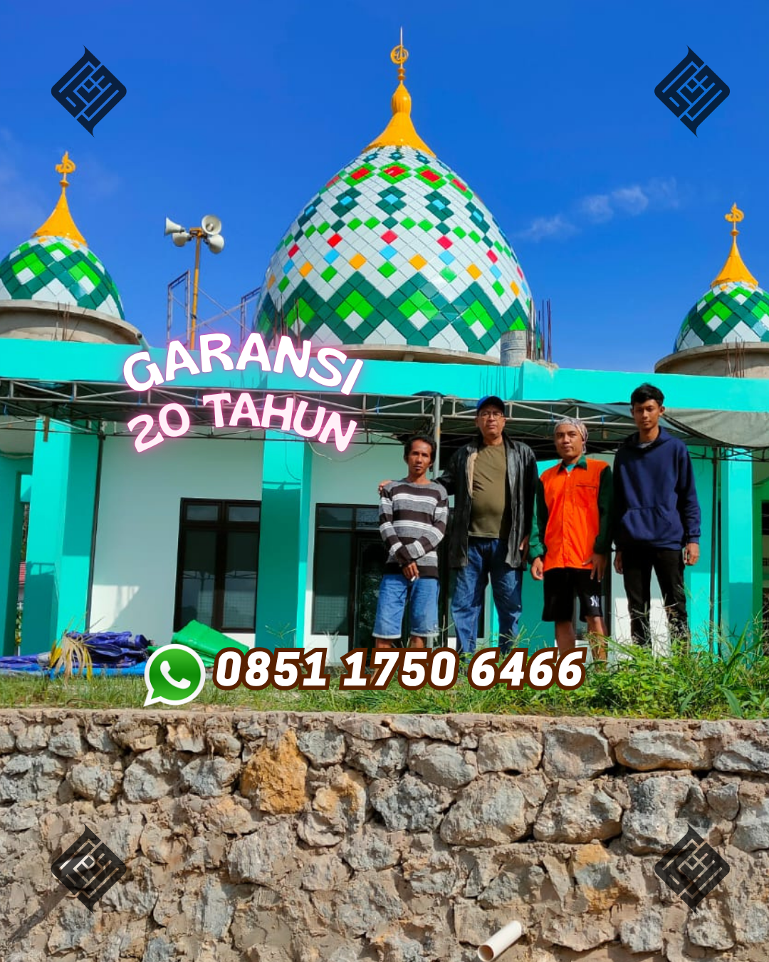 Solusi Kubah Masjid Terbaik Harga Pabrik - Batu Bara, Sumut