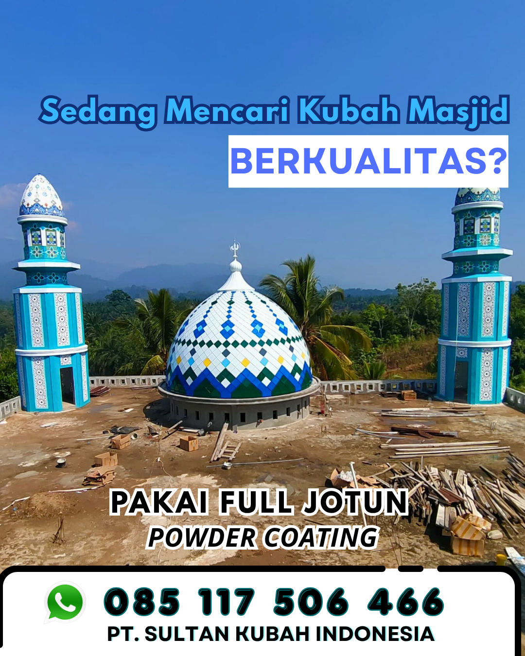 Produsen Kubah Masjid Terpercaya - Bantaran