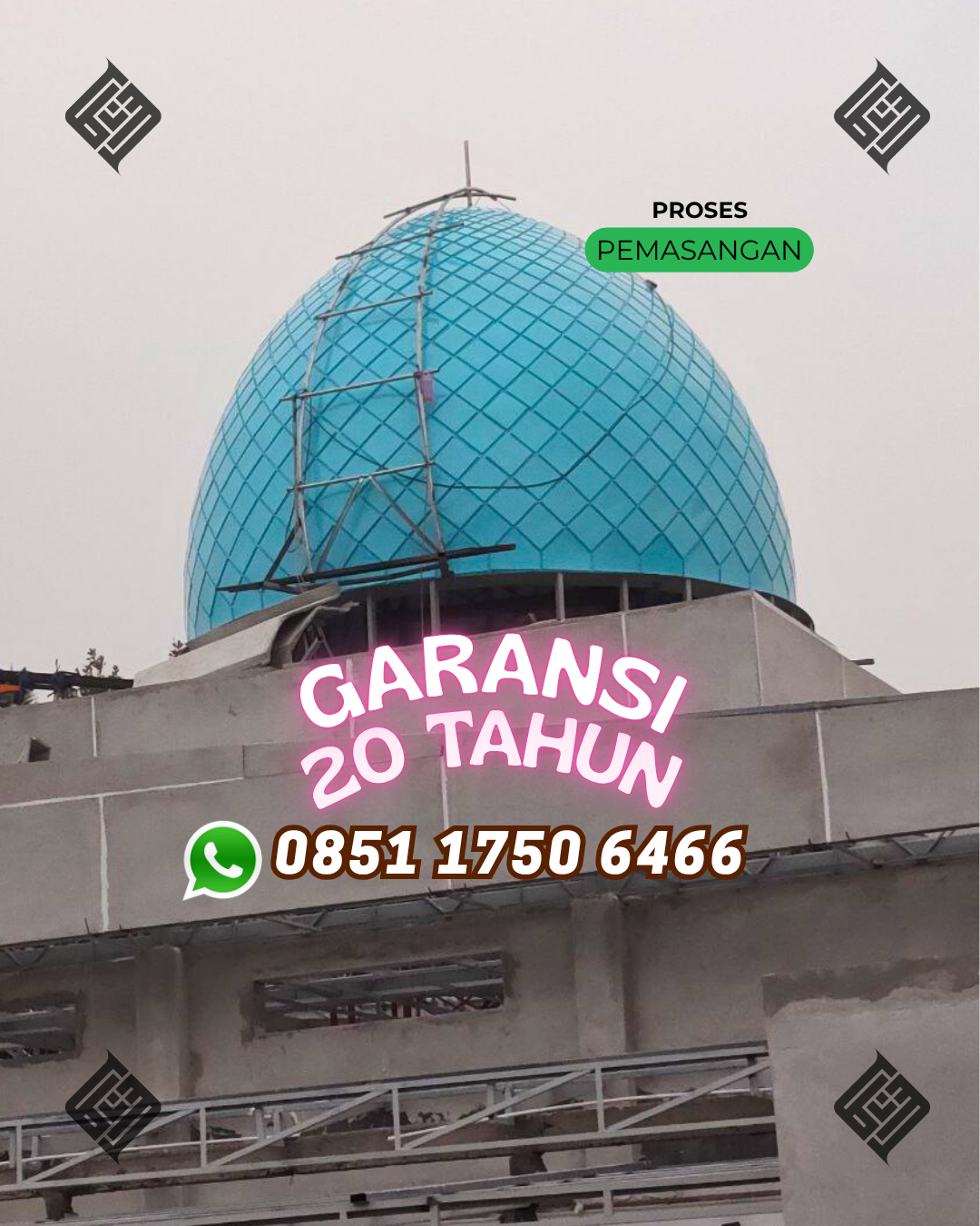 Solusi Kubah Masjid Terbaik - Bawolato, Nias