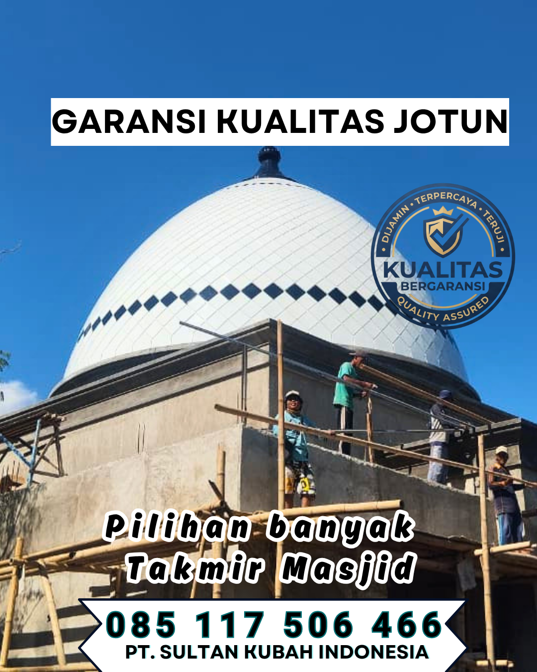 Kubah Masjid Premium – Wlingi, Kab. Blitar