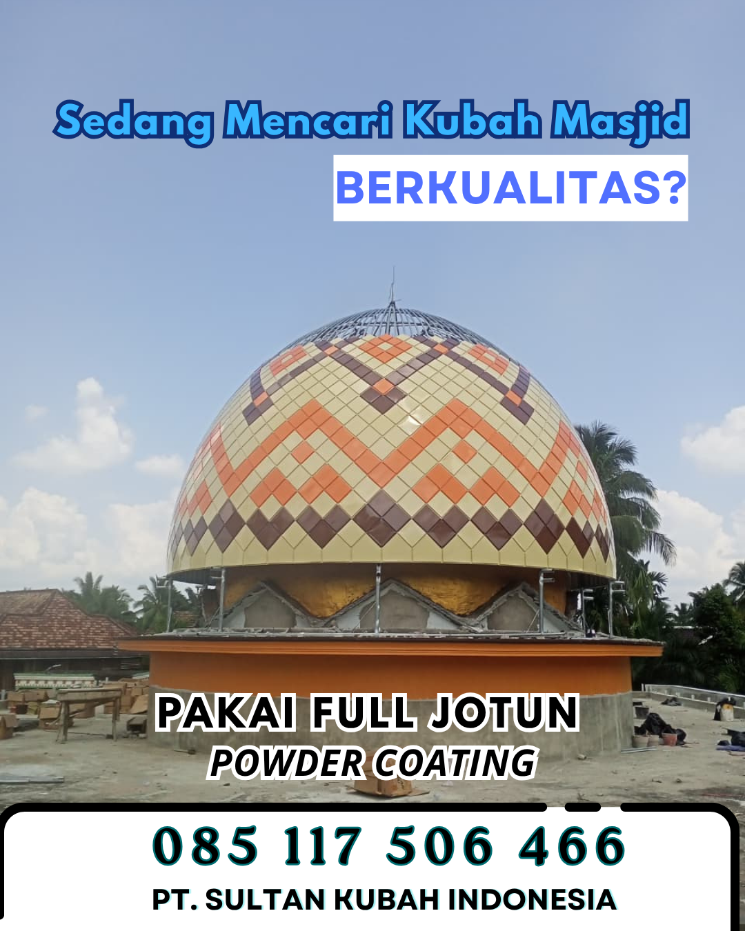 Produsen Kubah Masjid Terpercaya - Ngoro