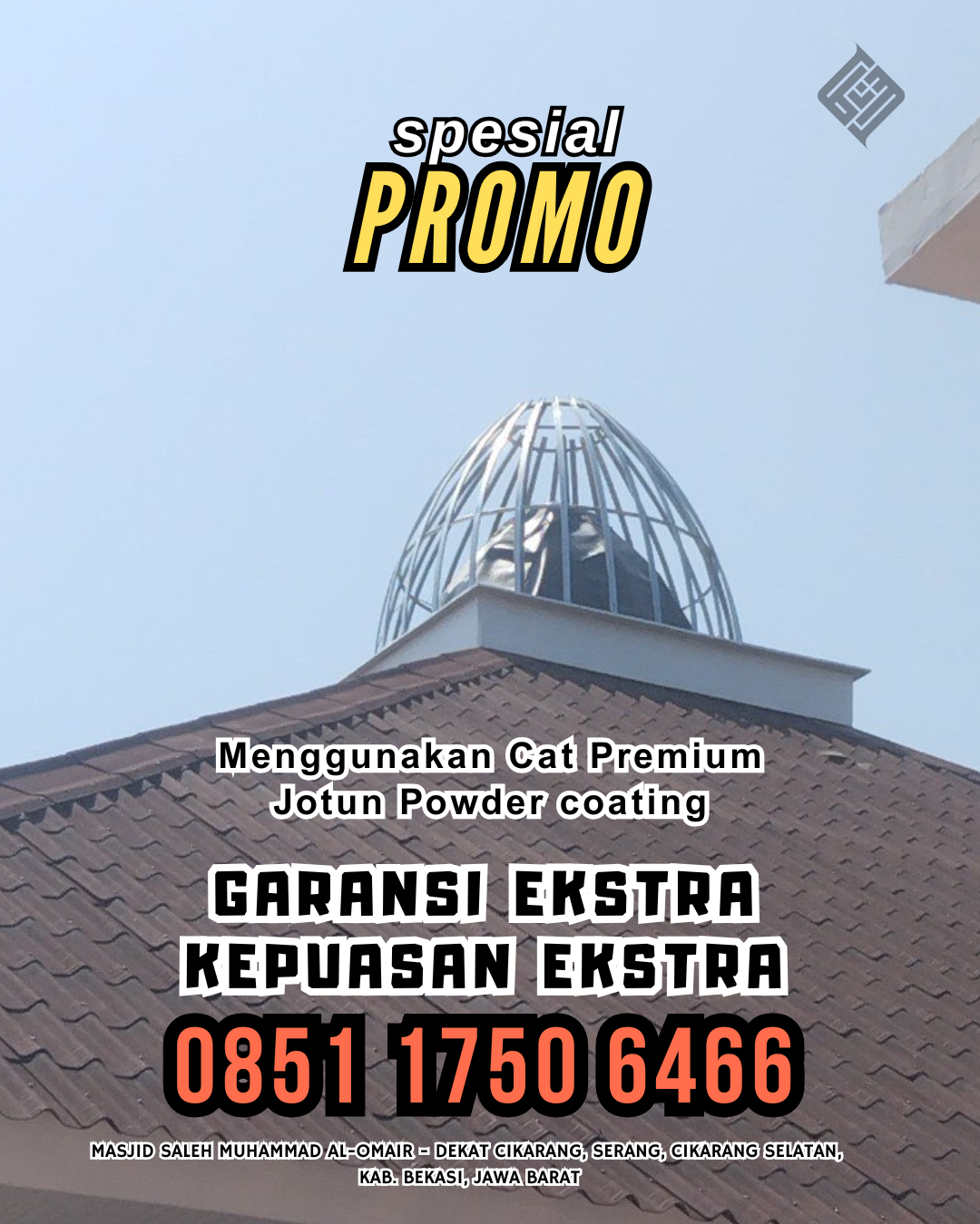 Kubah Bergaransi, melayani daerah Dumai Barat, WA: 0851 1750 6466