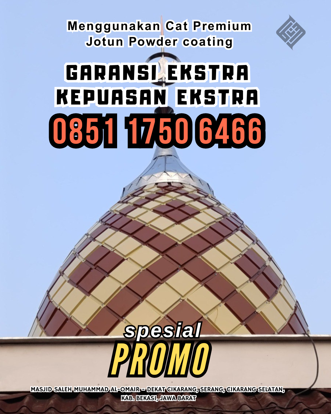 Kubah Harga Ekonomis, melayani daerah Bukit Kapur, WA: 0851 1750 6466