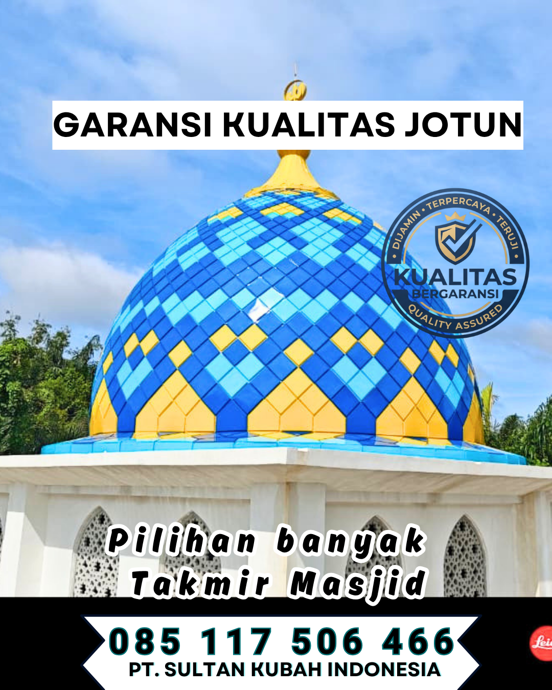 Solusi Kubah Masjid Terbaik - Batu