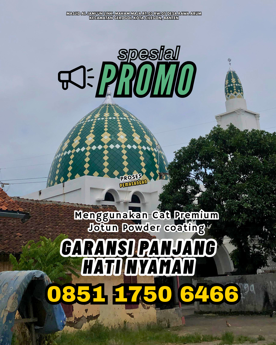 Kubah Masjid Bergaransi - Ogan Komering Ulu Timur, Sumsel