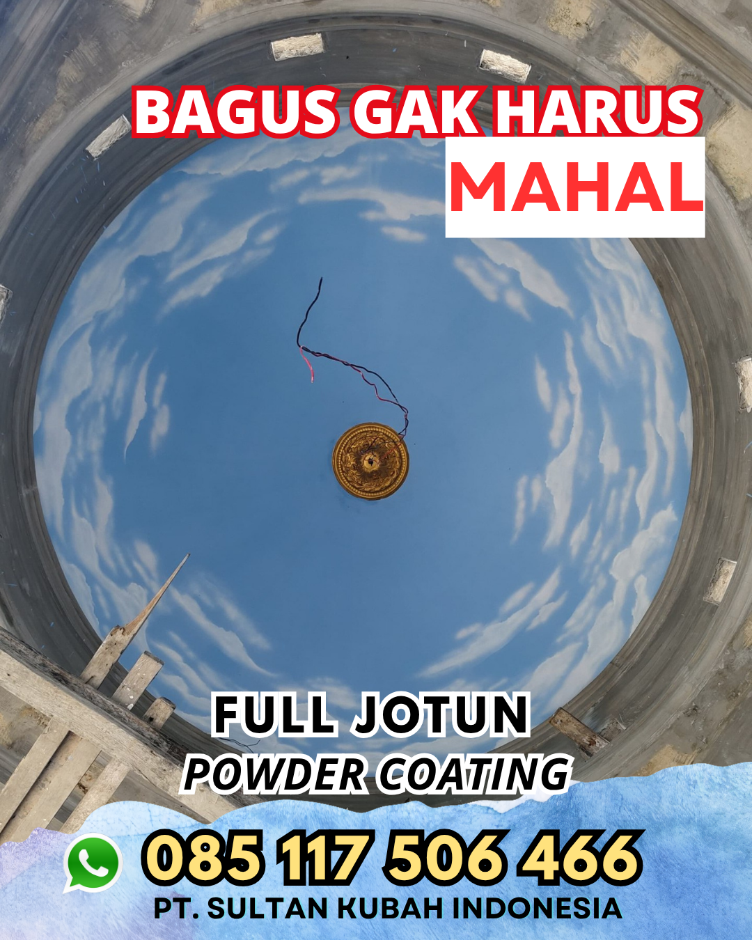 Kubah Masjid untuk Pondok Pesantren - Ganding