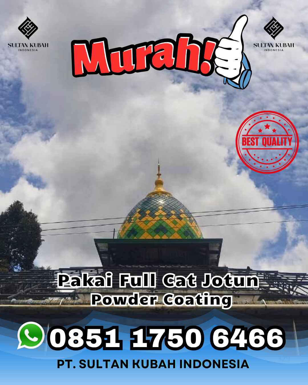Kubah Masjid Bergaransi - Culamega, Tasikmalaya