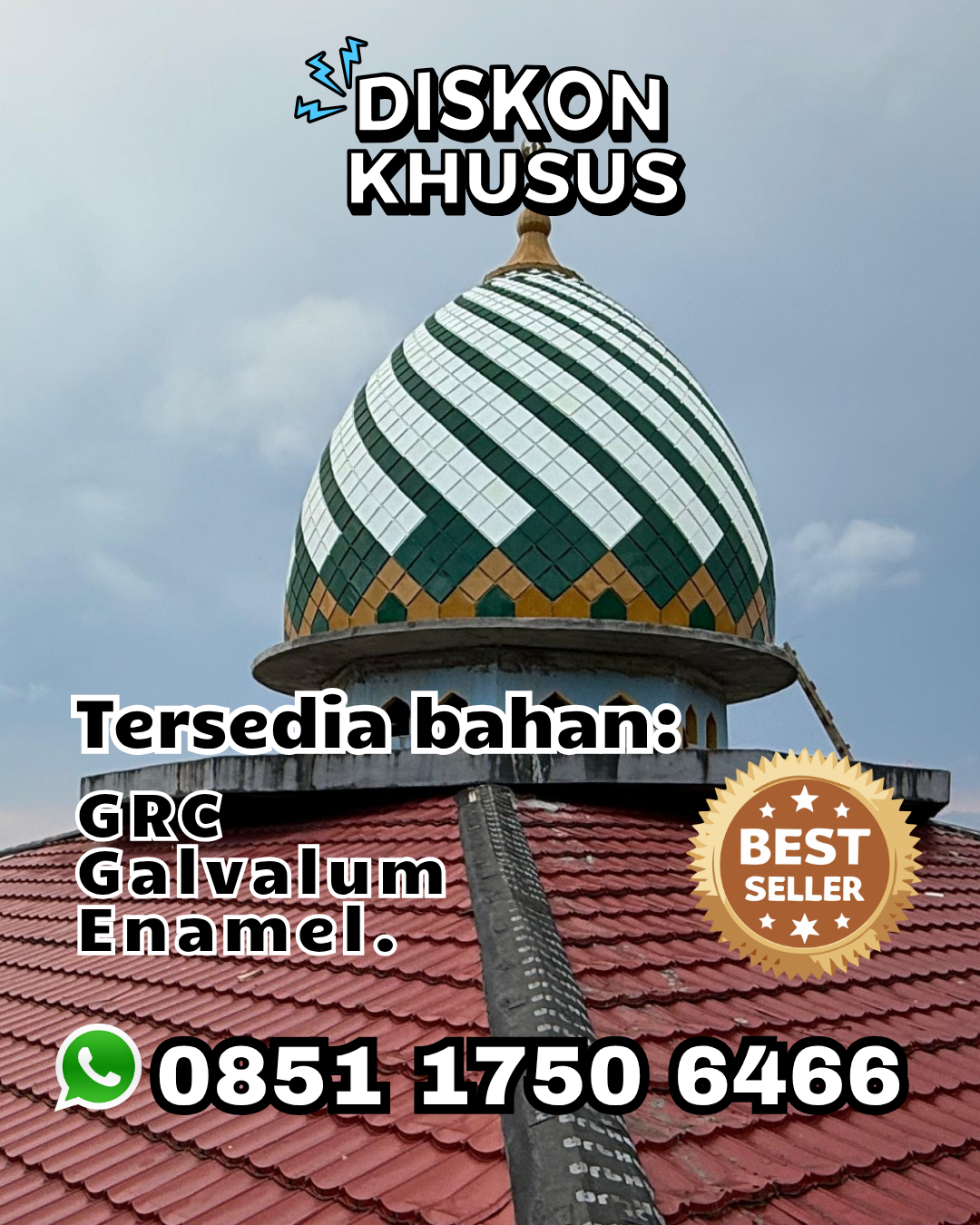 Kubah Masjid Bergaransi – Kota Selatan, Kota Gorontalo