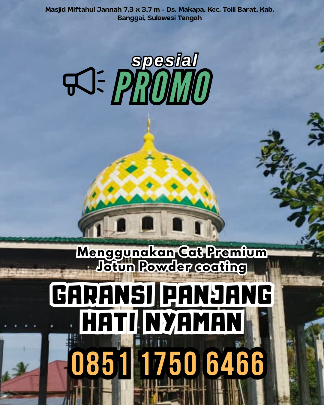 Kubah Harga Pabrik. di Kec. Beringin