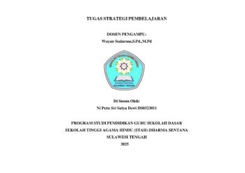 TUGAS UAS STRATEGI&EVALUASI MODEL PEMBELAJARAN (NI PUTU SRI SATYA DEWI)