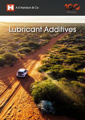 2023 A S Harrison & Co Lubricant Additives Brochure