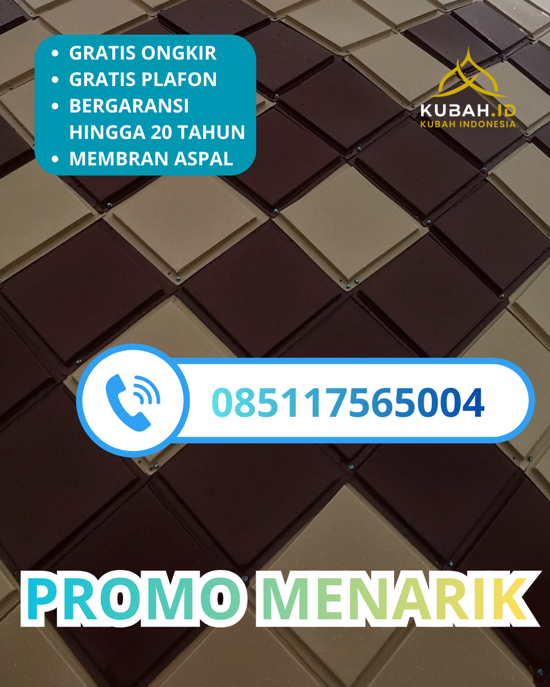PUSAT KUBAH MASJID GALVALUME MODERN DI KEC. SEUNAGAN, KAB. NAGAN RAYA, ACEH (WA: 085117565004)