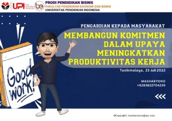 Membangun Komitmen dalam Meningkatkan Produktivitas Kerja