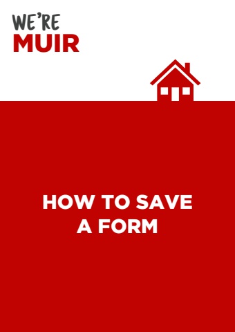 How To Save A Form