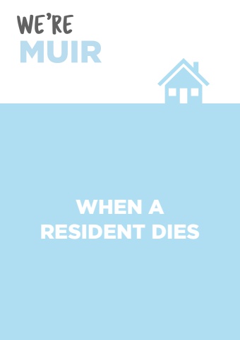 Factsheet - When a Resident Dies 2024