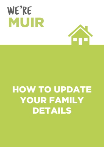 How To Update Your Family Details